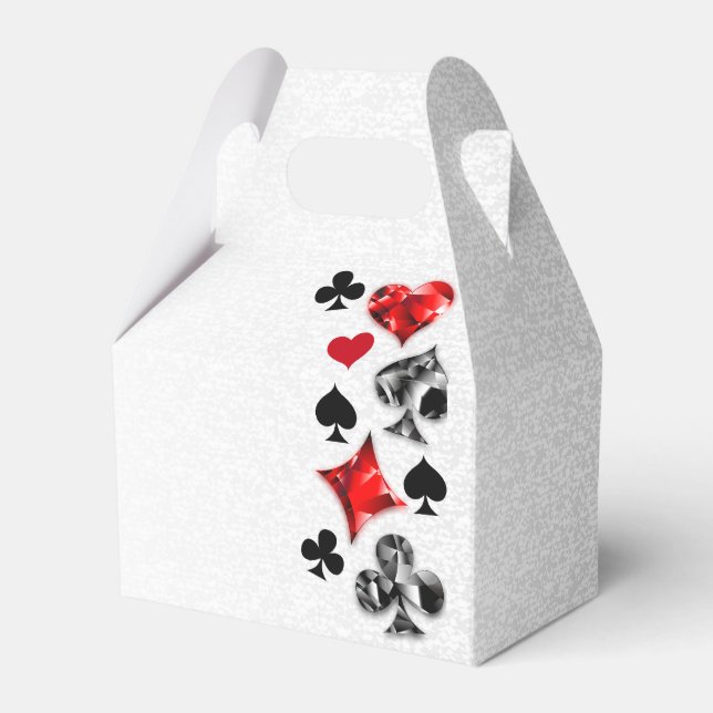 Ballotins Joueur de poker Joueur de cartes de jouer costumes (Verso)