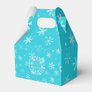 Ballotins Jour de Noël bleu hiver
