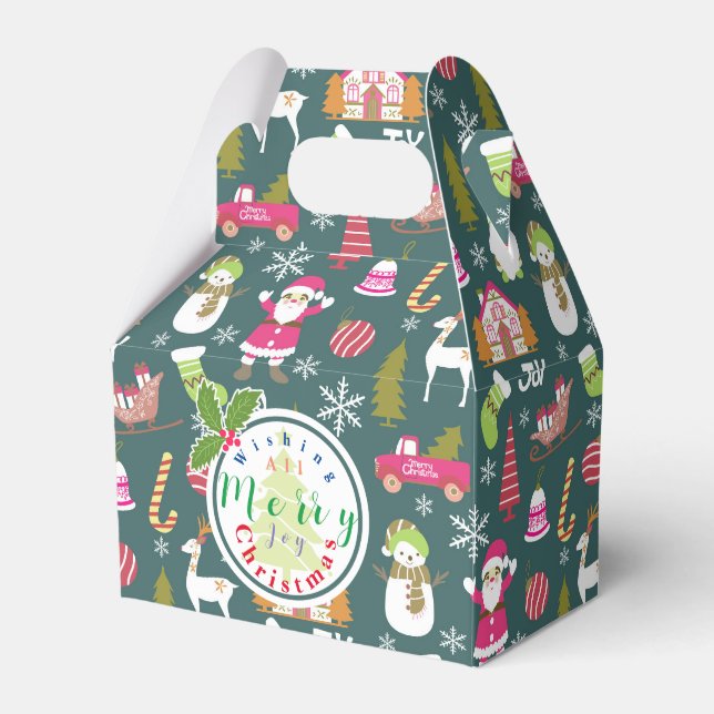 Ballotins Joy Christmas Green (Verso)