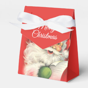 Ballotins Joyeuse boîte à tentes Vintage Santa Claus
