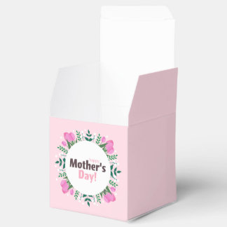 Ballotins Joyeuse fête des Mères Tulipes roses