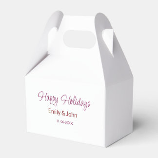 Ballotins joyeuses fêtes maron nom date hiver noël bo