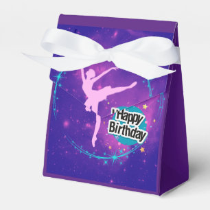 Ballotins Joyeux anniversaire Ballerina Galaxy Personnalisé