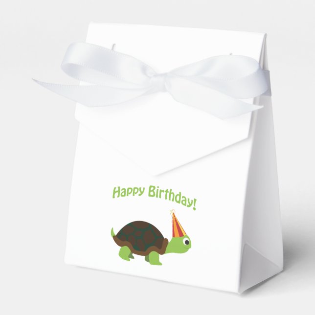 Ballotins Joyeux anniversaire ! Tortue (Verso)