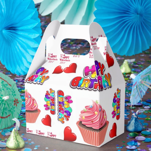 Ballotins Joyeux Ballotin Gable de Saint Valentin (Fête)