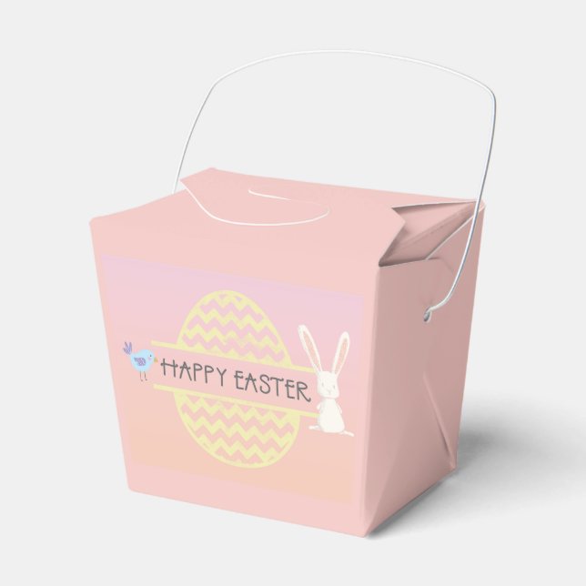 Ballotins Joyeux bonbon de Pâques lapin Oeuf d'Oiseau (Verso)