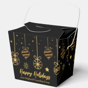 Ballotins Joyeux Joyeux Joyeux Jours Black Gold Custom Fortu