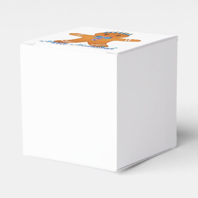 Ballotins Judaïque Hanoukka Gingerbread Homme Menorah (Verso)