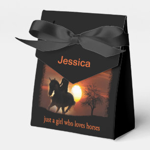 Ballotins juste une fille qui aime les chevaux