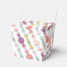 Kawaii Boîte à cadeaux pour bonbons souriants