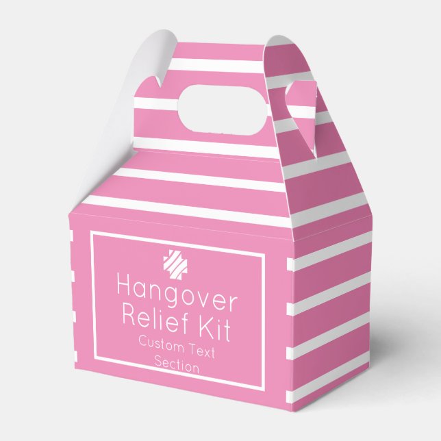 Ballotins Kit de secours Chic Pink Hangover (Verso)