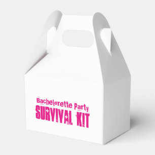 Ballotins Kit de Survie Boîte "Enterrement de Vie de Jeune F