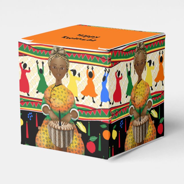 Ballotins Kwanzaa Ballotin de vacances afro-américain (Verso)