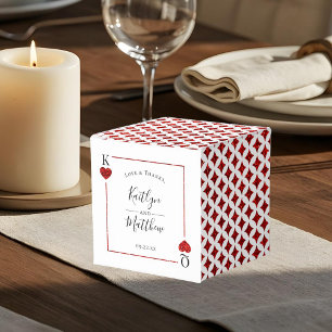 Ballotins La collection de Mariages de cartes de jeu Monogra