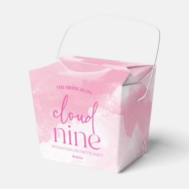 Ballotins La Mariée Est Sur Cloud Neuf Bachelorette Rose (Verso)