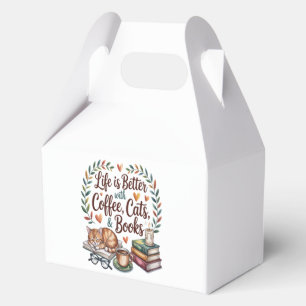 Ballotins La vie est meilleure avec du café, des chats et de
