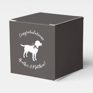Ballotins Labrador Baby shower de chien Laboratoire gris Neu