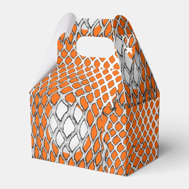 Ballotins Lacrosse Sports Orange Ballotin (Verso)