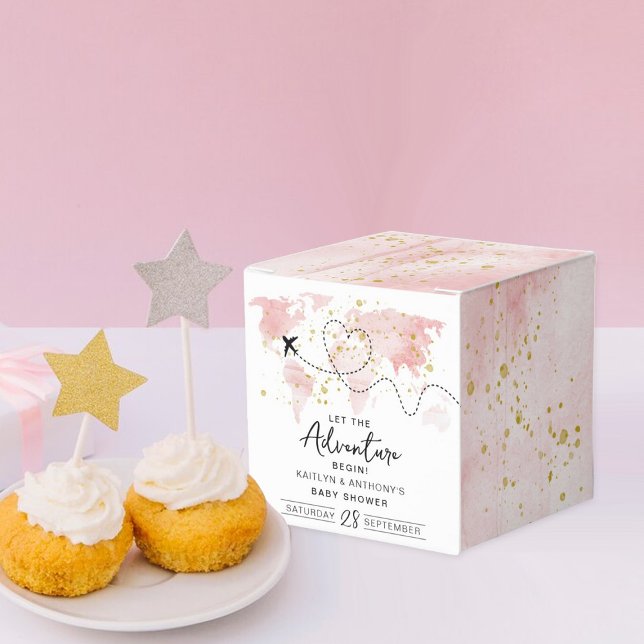 Ballotins "Laissons Commencer L'Aventure !" Baby shower Cart (Créateur téléchargé)