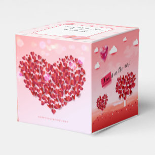Ballotins "L'amour est dans l'air !" bel arbre d'amour Cœurs
