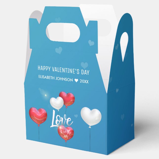 Ballotins L'Amour Est Dans Les Ballons D'Air Valentine - Bal (Ouvert)