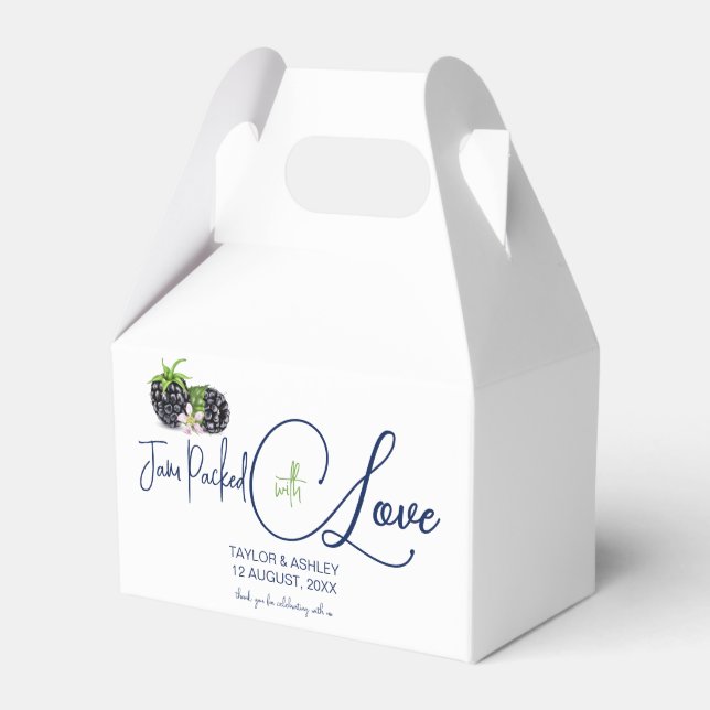 Ballotins L'Amour Est Un Fruit De Blackberry Sucré | Boîte d (Verso)