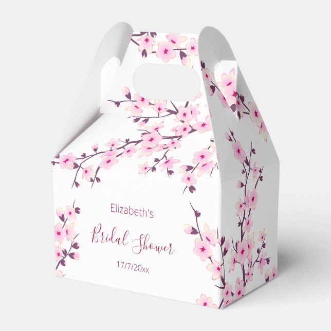 Ballotins Lancement de mariage rose blanc fleur botanique de (Verso)