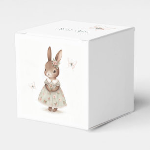 Ballotins Lapin Brown en robe florale