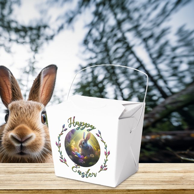 Ballotins Lapin de Pâques et poussin avec leurs paniers d'oe (Créateur téléchargé)