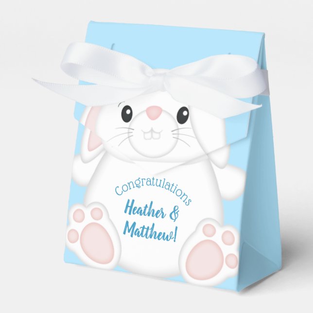 Ballotins Lapin Lapin Baby shower Woodland (Verso)