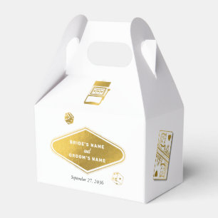 Ballotins Las Vegas Casino Destination Wedding Gold