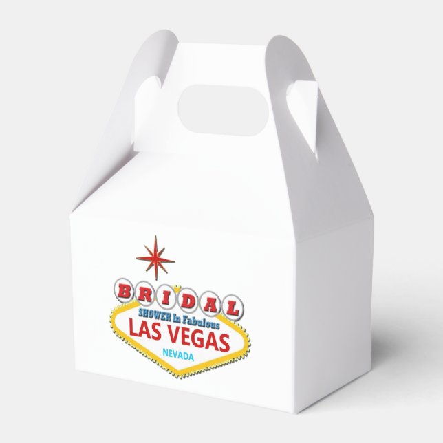 Ballotins Las Vegas FÊTE DES MARIÉES Ballotin Gable (Verso)