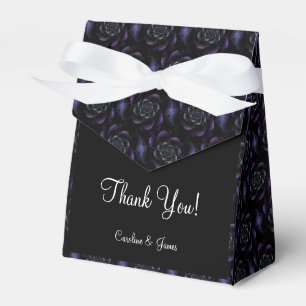 Ballotins Lavande violette Turquoise Floral noir