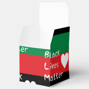 Ballotins Le Drapeau panafricain du Coeur blanc de Black Liv