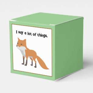 Ballotins Le Fox Dit... Drôle Conception Cartoon Mème Intern