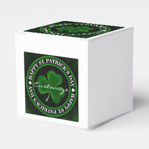 Ballotins le jour Thunder_Cove de St Patrick vert/noir de
