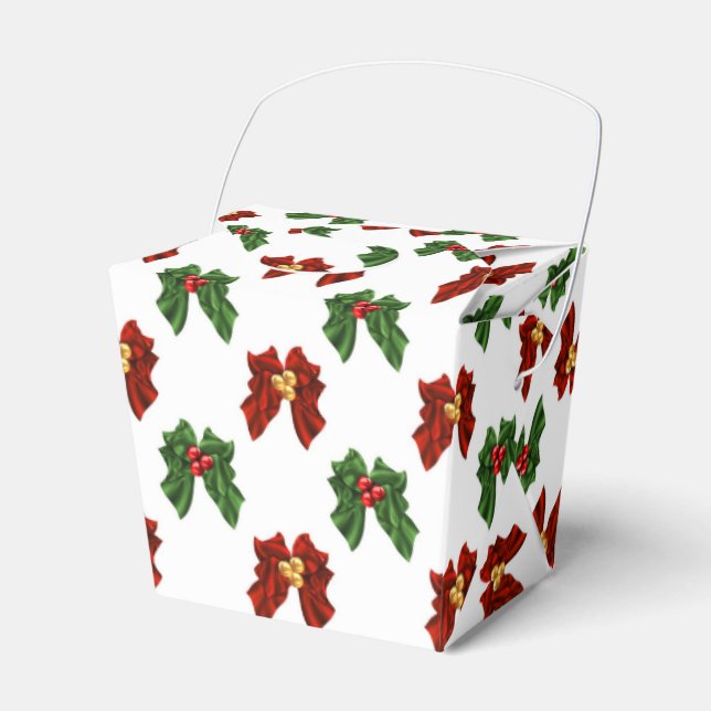 Ballotins Le motif de Noël Bow sort le ballotin (Verso)