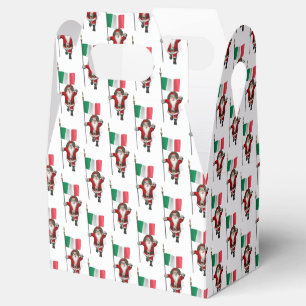 Ballotins Le Père Noël Avec L'Ensigne D'Italie