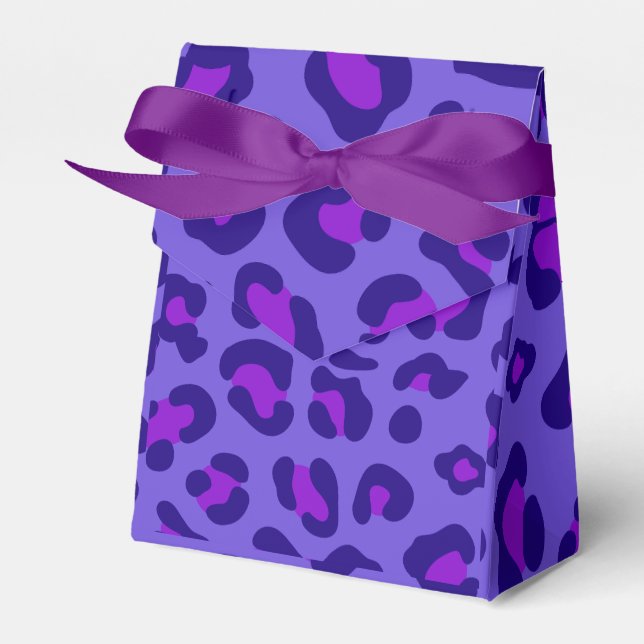 Ballotins "Leopard violet électrique" (Verso)