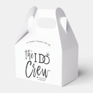 Ballotins L'équipage I Do   Fête de mariage Faveur