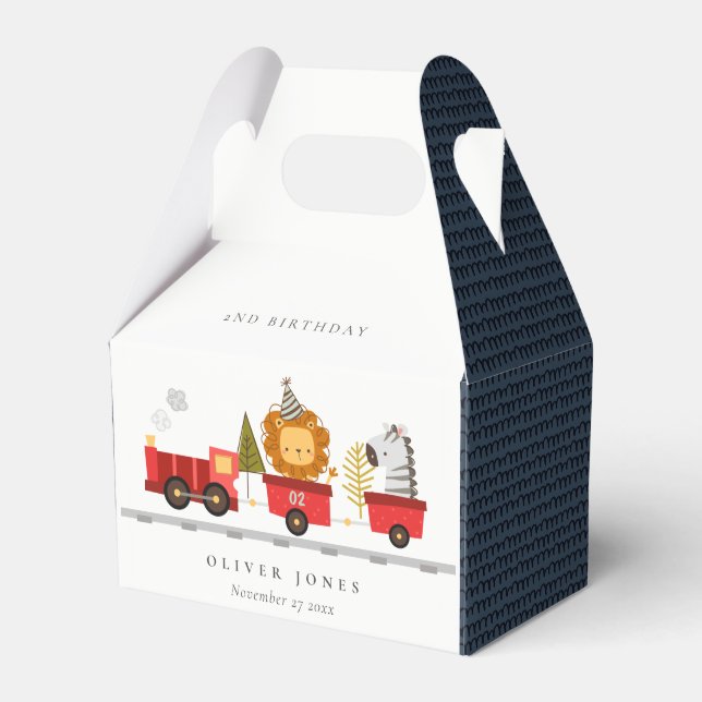 Ballotins Les mignons Animaux Red Woodland Train N'Importe Q (Verso)