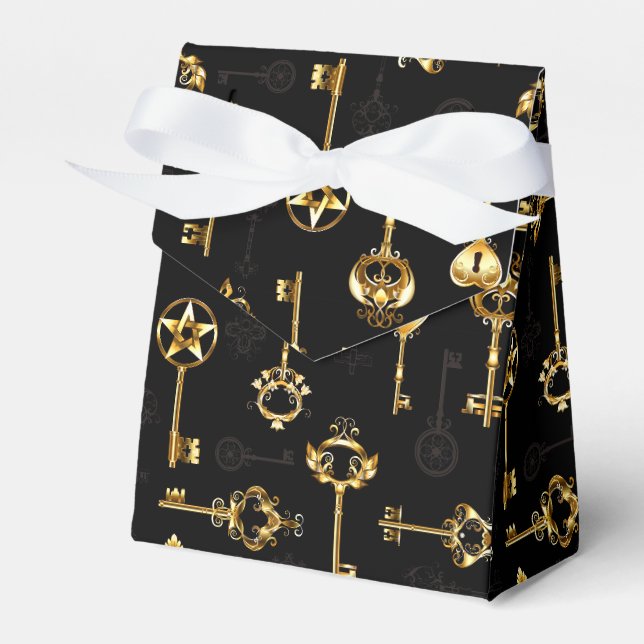 Ballotins Les Patters de Seamless avec Golden Keys (Verso)
