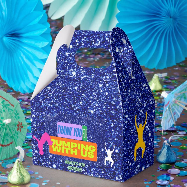 Ballotins Let's Jump Party Bounce Neon Trampoline Park  (Fête)