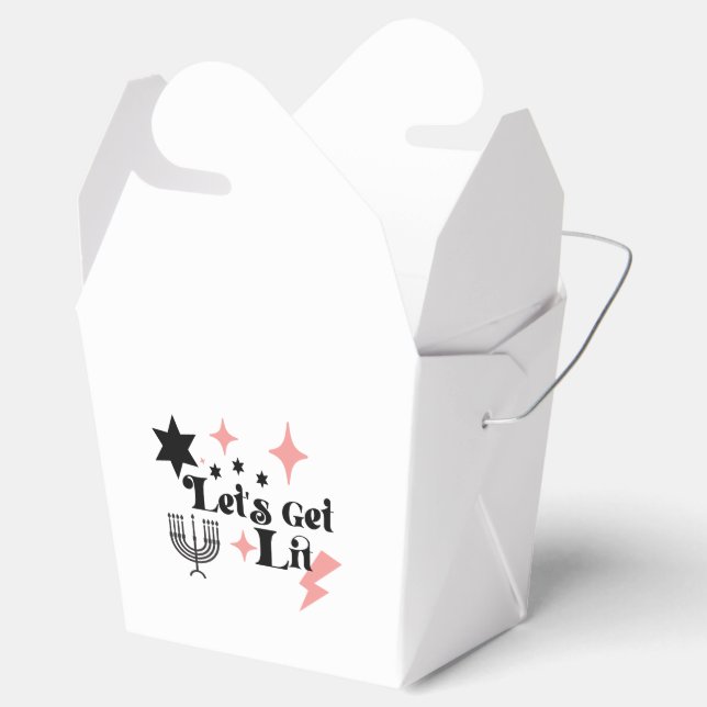 Ballotins Let's Lift Gift Box Hanukkah (Ouvert)