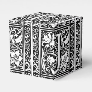 Ballotins Lettre J Monogramme médiéval Art Nouveau
