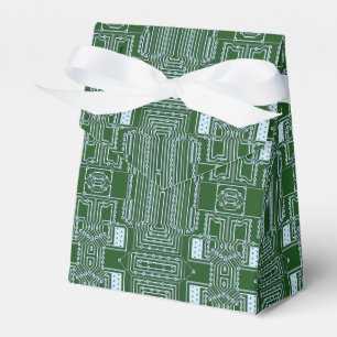 Ballotins Lignes de carte de circuit blanc vert pour ordinat