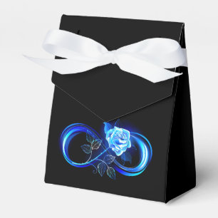 Ballotins L'infini lumineux avec une rose bleue