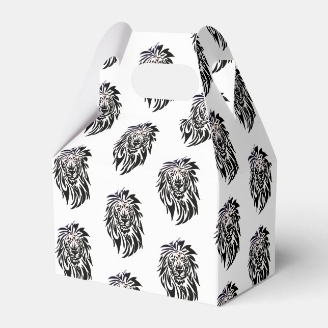 Ballotins Lion - Faveur box (Verso)