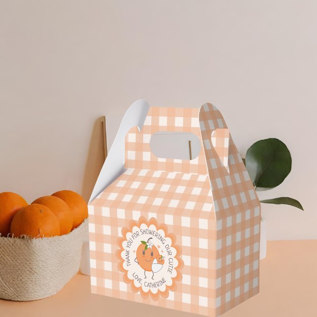 Ballotins Little Cutie En route | Baby shower orange migre (Créateur téléchargé)