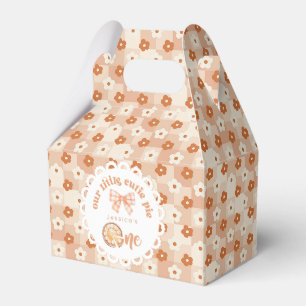 Ballotins Little cutie Pie 1er anniversaire en vichy Merci